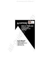 Amprobe TMD-53W Manual De Uso