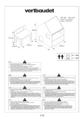 VERTBAUDET 70501-0237 Instrucciones