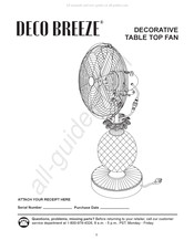 Deco Breeze DBF0247 Manual Del Usuario