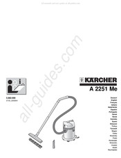 Kärcher A 2251 Me Manual Del Usuario