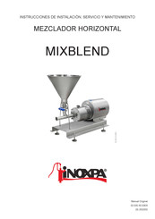 iNOXPA MIXBLEND Instrucciones De Instalación, Servicio Y Mantenimiento