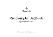 Therabody RecoveryAir JetBoots Guia De Inicio Rapido