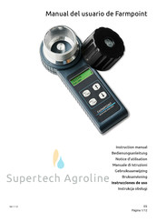 Supertech agroline Farmpoint Instrucciones De Uso