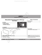 Metra 95-7018 Instrucciones De Instalación