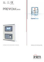 INIM Electronics Previdia Max Manual De Instalación