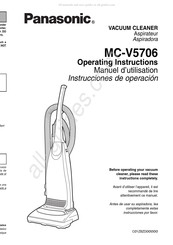 Panasonic MC-V5706 Instrucciones De Operación