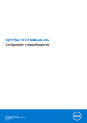 Dell OptiPlex 5490 Configuración Y Especificaciones