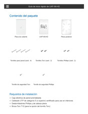 Ubiquiti UAP-IW-HD Guia De Inicio Rapido