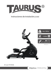 Taurus TF-FX105 Instrucciones De Instalacion Y Uso