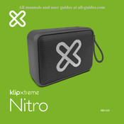 KlipXtreme NITRO KBS-025 Manual