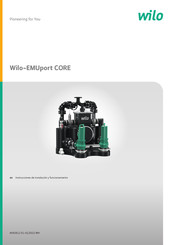 Wilo EMUport CORE Serie Instrucciones De Instalación Y Funcionamiento