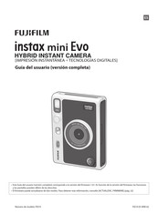 FujiFilm instax mini Evo Guia Del Usuario