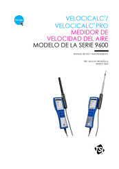 TSI VELOCICALC PRO 9600 Serie Manual De Uso Y Mantenimiento