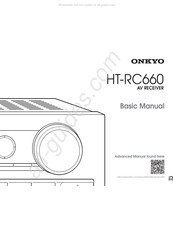 Onkyo HT-RC660 Manual Básico