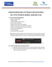 Dyness B4850 Instrucciones De Configuración