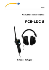 PCE Instruments LDC 8 Manual De Instrucciones