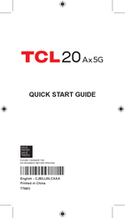 TCL 20 Ax 5G Guia De Inicio Rapido