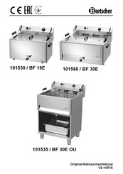 Bartscher BF 16E Manual De Instrucciones