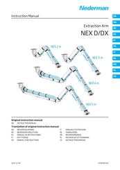 Nederman NEX D Manual De Instrucciones