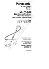 Panasonic Performance Plus PLATINUM MC-V9638 Instrucciones De Operación