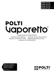 POLTI Vaporetto SV610_STYLE Manual De Instrucciones