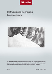 Miele WTI 360 WPM Instrucciones De Manejo