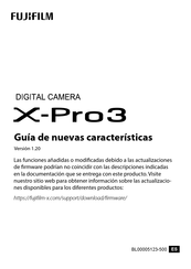 FujiFilm X-Pro3 Guía De Nuevas Características