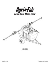 Agri-Fab 45-0590 Manual Del Usuario