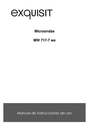 Exquisit MW 717-7 Manual