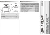 METVISA ESP Informaciones Técnicas