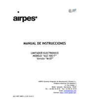 Airpes ALE-100/T Manual De Instrucciones