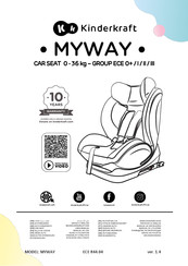 Kinderkraft MYWAY Manual De Uso