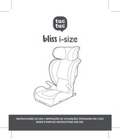 tuctuc bliss i-size Instrucciones De Uso