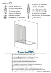 Radaway Torrenta PND Instrucciones De Ensamblaje