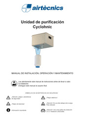 Airtecnics Cyclohnic Manual De Instalación, Operación Y Mantenimiento