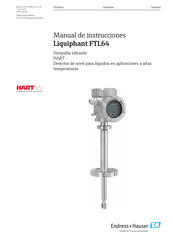 Endress+Hauser Liquiphant FTL64 Manual De Instrucciones