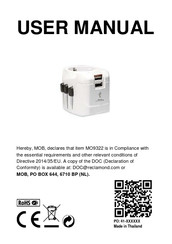 MOB MO9322 Manual Del Usuario