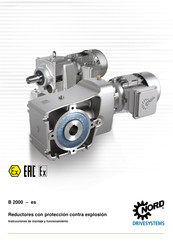 nord B2000 Instrucciones De Montaje Y Funcionamiento