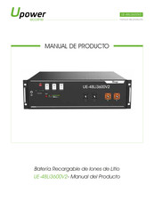 UPOWER Ecoline UE-48Li3600V2 Manual De Producto