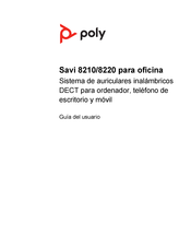 Poly Savi 8210 Guia Del Usuario