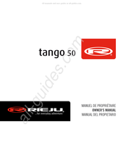 Rieju tango 50 2007 Manual Del Propietário