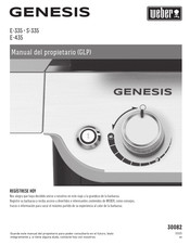 Weber GENESIS S-335 Manual Del Propietário