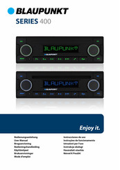 Blaupunkt 400 Serie Instrucciones De Uso