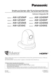 Panasonic AW-UE50WE Instrucciones De Funcionamiento