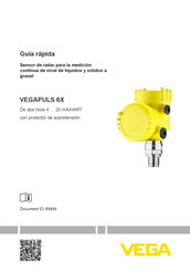 Vega VEGAPULS 6X Guía Rápida