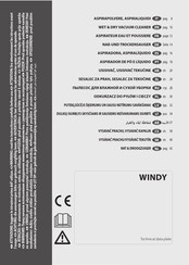 Lavorwash WINDY 278 PF Traducción De Las Instrucciones Originales