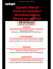 Upright 1000 Manual Del Operador