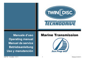 Twin Disc Technodrive Sea Prop 60 Uso Y Manutención