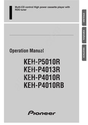 Pioneer KEH-P4013R Manual Del Usuario