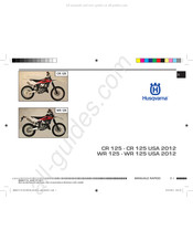 Husqvarna WR 125 2012 Guía Rápida